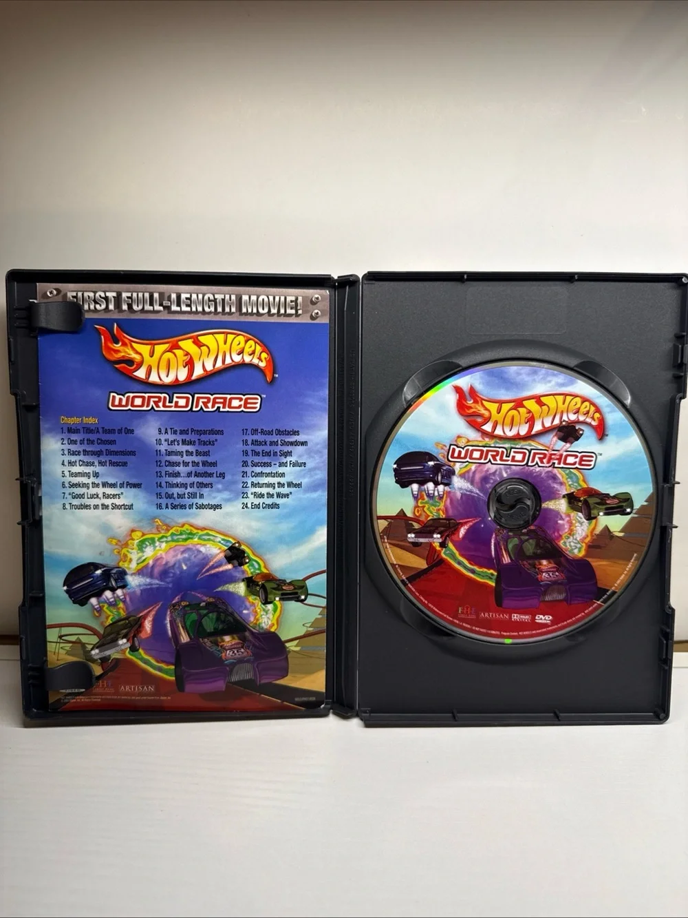 Hot Wheels World Race DVD Movie